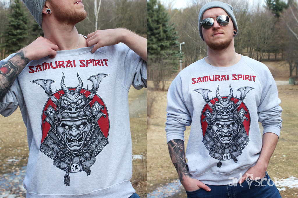 "Samurai Spirit" t-shirts